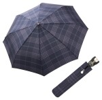 Pánsky dáždnik Bugatti Gran Turismo Blue Plaid