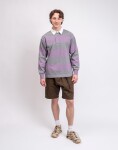 Gramicci Langdon Rugby Shirt HEATHER/PURPLE L