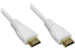 Techly biela / HDMI kábel / 0,5 m / 4K / s Ethernetom / ARC (ICOC-HDMI-4-005NWT)