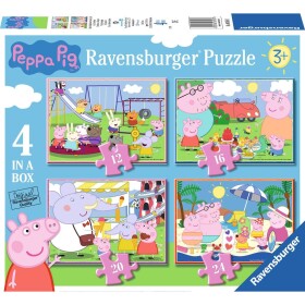 Ravensburger Prasiatko Peppa 4 v 1 - 12+16+20+24 dielikov