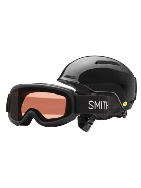 Smith GLIDE JR/GAMBLER Black / RC36 prilba na snowboard - 51-55