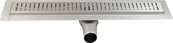 GELCO - MANUS ONDA podlahový žľab z nerezové oceli s roštom, L-850, DN50 GMO14