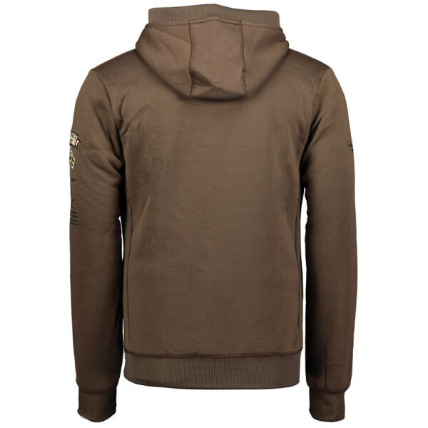 Geographic Norway Gymclass DB 054 M WW2487H/GN-Brown Mikina XL