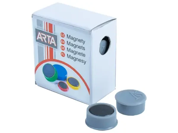 ARTA Magnety priemer 16mm šedej (10ks v balení) (DI-M16-seda)