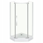 KERRA - Vanička 15 cm do kabíny Glasgow 90x90 cm 5907548107169