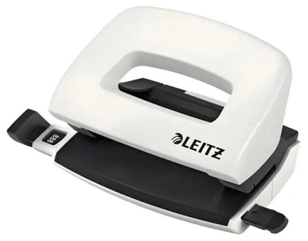 Leitz NeXXt 5060 perleťová biela / Mini dierovač / 10 listov / A5 (50601001)