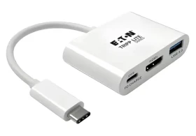 EATON Tripp Lite / Adaptér USB-C na HDMI / USB-A / PD 60W / Full HD 60Hz (U444-06N-HU-C)