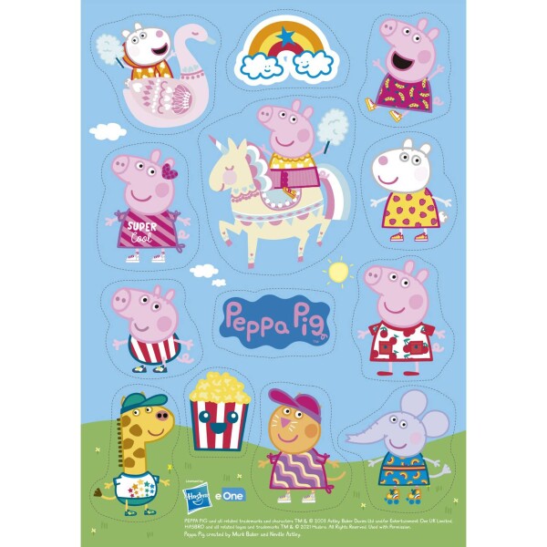 Fondánový papier na vystrih Pepina Pigletka - Dekora - Dekora