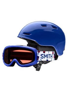 Smith ZOOM JR/GAMBLER Klein Blue / RC36 prilba na snowboard - 53-58