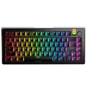 Glorious GMMK 3 Pro HE Wireless 75% - Fox HE ANSI čierna / herná 75% TKL / USB-C + BT / ANSI (US) / Fox HE / RGB / 1.4m (GLO-KB-GMMK3-PRO-75-PB-HE-WL-BLK-US)
