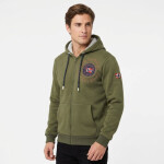 Mikina Geografické Nórsko Geganto DB 100 M WZ3028H/GN-Kaki men L