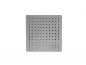 BESCO - Hlavová sprcha SLIM UNI S - hranatá - Farba - Grafit, Rozmer hlavovej sprchy - 300 × 300 mm BADPUKGR