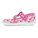 Fare Bare 5102455 ružová srdiečka barefoot papuče 31 EUR