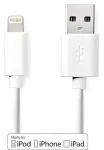 Nedis Lightning 2 m biela / Dátový kábel / USB-A 2.0 - Lightning 8-pin / 480 Mbps (CCGB39300WT20)