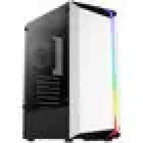 AeroCool Bionic čierno-biela / ATX / 2x USB-A 3.0 / 1x USB-A 2.0 / 1x 120mm / bez zdroja / priehľadná bočnica (ACCM-PV34013.21)