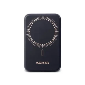 ADATA R100 MAGNETIC Power Bank čierna / 10000mAh / 18W / USB-A + USB-C (PR100-12BK)