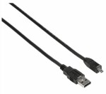 Hama 74204 mini USB 2.0 kábel USB-A na miniUSB 1.8m čierna (74204-H)