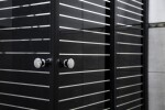 KERRA - Sprchovací kút Pico Black STR 90 s vaničkou 5907548116116