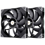 Thermaltake TOUGHFAN 14 čierna 2ks / Ventilátor / 140 mm / Hydraulic Bearing / 2000 RPM @ 33.2 dB / 119.1 CFM (CL-F085-PL14BL-A)