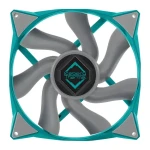 Iceberg Thermal IceGALE Xtra 140mm tyrkysová / Ventilátor / 140 mm / 500-2500 RPM / 169 CFM / PWM (ICEGALE14D-A0A)