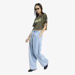Kalhoty adidas Adibreak Mid-Rise Wide-Leg Denim Pants Light Denim 29/30