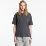 Tričko Carhartt WIP S/S Wayne Polo UNISEX Black Garment Dyed S