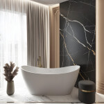 REA - Voľne stojaca vaňa Ferrano 170 biela REA-W0106