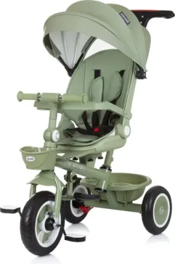 CHIPOLINO Trojkolka so strieškou Marathon 2v1 Pastel Green (TRKMRT02406PG)