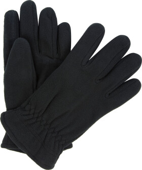 Pánske fleecové rukavice Regatta RMG014 Kingsdale Glove Čierne Černá L-XL
