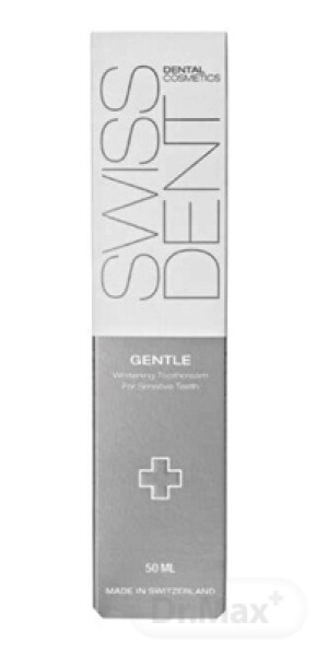 SWISSDENT Gentle zubná pasta jemná bieliaca 50 ml