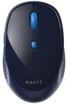 Havit MS76GT PLUS modrá / Bezdrôtová myš / optická / 1600DPI / USB prijímač (MS76GT plus blue)