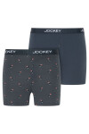 Pánske šortky 2Pack 305500 B90 tm. modrá potlačou Jockey