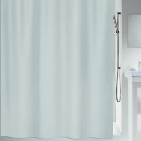 Spirella MAYA šedá / Sprchový záves / 180 x 200 cm / polyester
