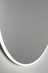 SAPHO - VISO guľaté zrkadlo s LED osvetlením, ø 80cm VS080