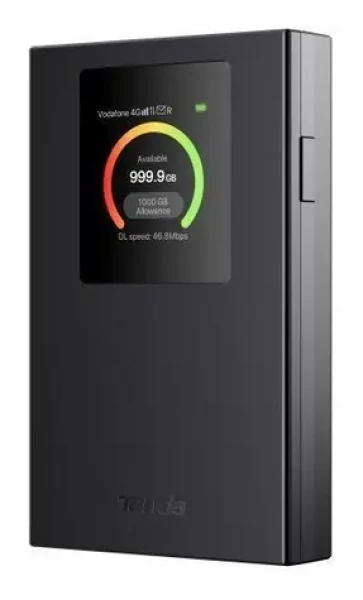 Tenda MF6 / Mobilný 4G router / Wi-Fi 6 AX300 / LCD displej / batéria 2100 mAh / WPA3 (75012056)