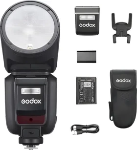 Godox V100-C / Blesk pre Canon / TTL / HSS / 100 Ws / Zoom 28-105 mm (V100-C)