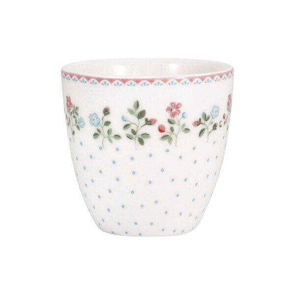 GREEN GATE Mini latte cup Celia White 130 ml
