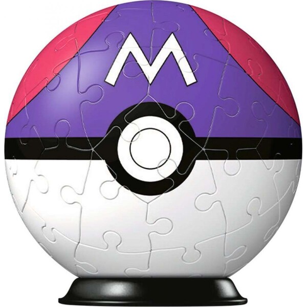 Ravensburger 3D Puzzle - Puzzle-Ball Pokémon: Master Ball