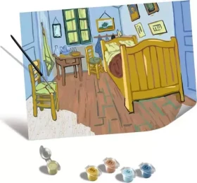 Ravensburger 120230977 CreArt Van Gogh: Spálňa v Arles (Maľovanie na plátno)