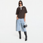 Tričko Playboy x FTSHP Short Sleeve Polo Dark Grey XS