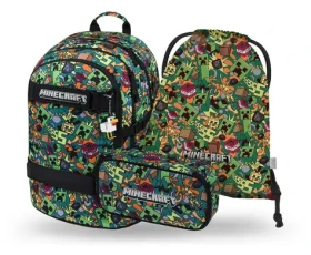 BAAGL SET 3 Skate Minecraft Chaos: batoh, peračník, sáčok (A-35988)