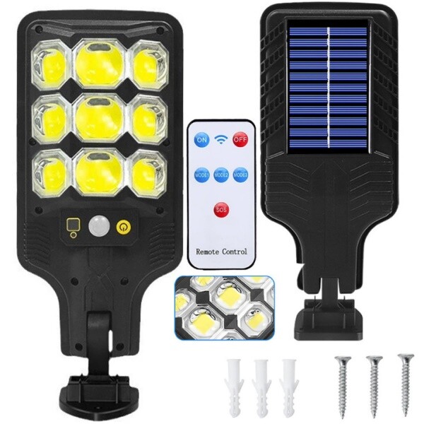 Verk Vonkajšia solárna pouličná lampa 63 LED