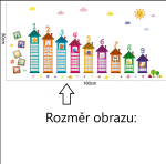 Veselá Stena Samolepka Násobilka