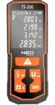 Neo Tools 75-206 / Laserový diaľkomer / rozmery 20 x 12 x 6 cm (75-206)