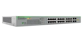 Allied Telesis WebSmart Switch / Switch / 24x 10/100/1000 + 4X SFP / PoE+ / šedá (AT-GS950/28PSV2-50)