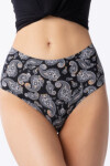 PAISLEY PODPRSENKA MAXI NOHAVIČKY černá XL