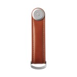 Kľúčenka Orbitkey Leather Cognac with Tan Stitching