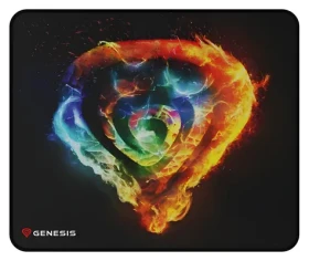 Genesis Carbon 500 M Fire G2 viacfarebná / Herná podložka pod myš / 300 x 250 x 2,5 mm (NPG-2099)