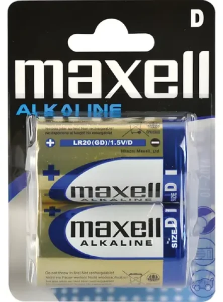 Maxell LR20 D / Batérie / alkalické / 1,5 V / 2 ks