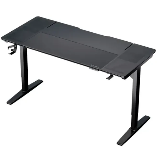 ThunderX3 LAB-X čierna / Herný elektrický nastaviteľný stôl / 170 x 75 cm / 75-120 cm / nosnosť až 80 kg (GABU-474)